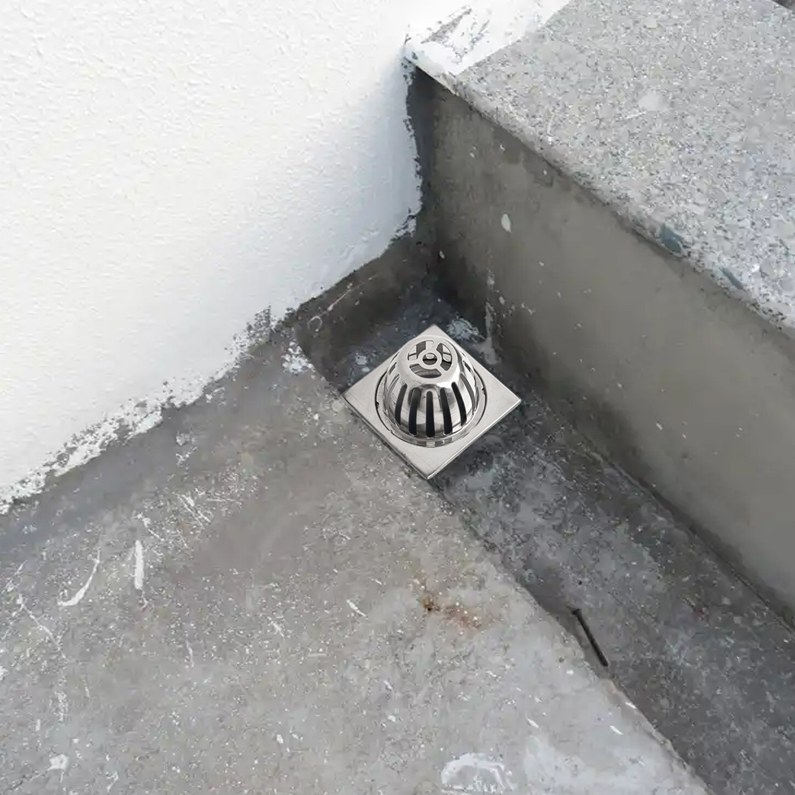Entwässerungsrohre Im Freien Balkonbodenabfluss Rattenprävention AntiRost - Bild 25 von 34