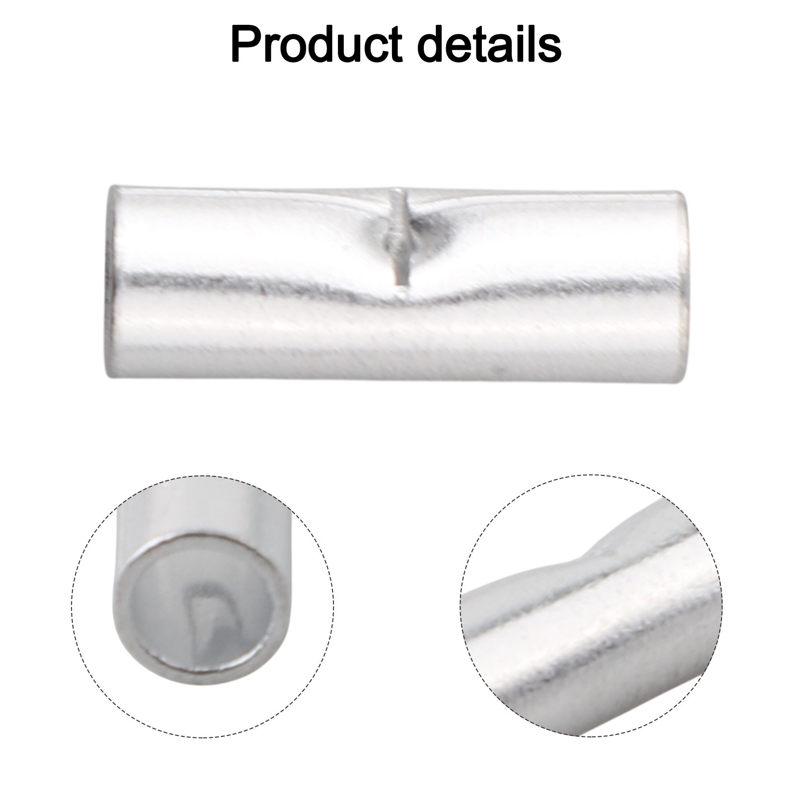 Sufficient Supply of Non Insulated Butt Connectors 200pcs Package Deal