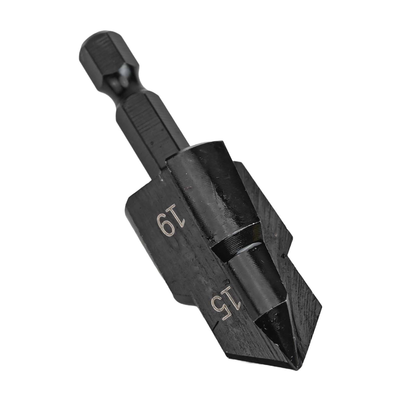 3pcs Hex Shank Step Drill Bits for Reliable Pipe Expansion and Drilling