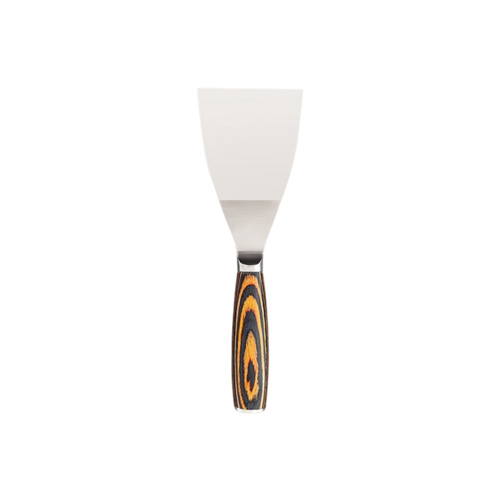 Stainless Steel Putty Shovels in 1 to 4 Inch Sizes with Wooden Grip Handles - Afbeelding 17 van 20