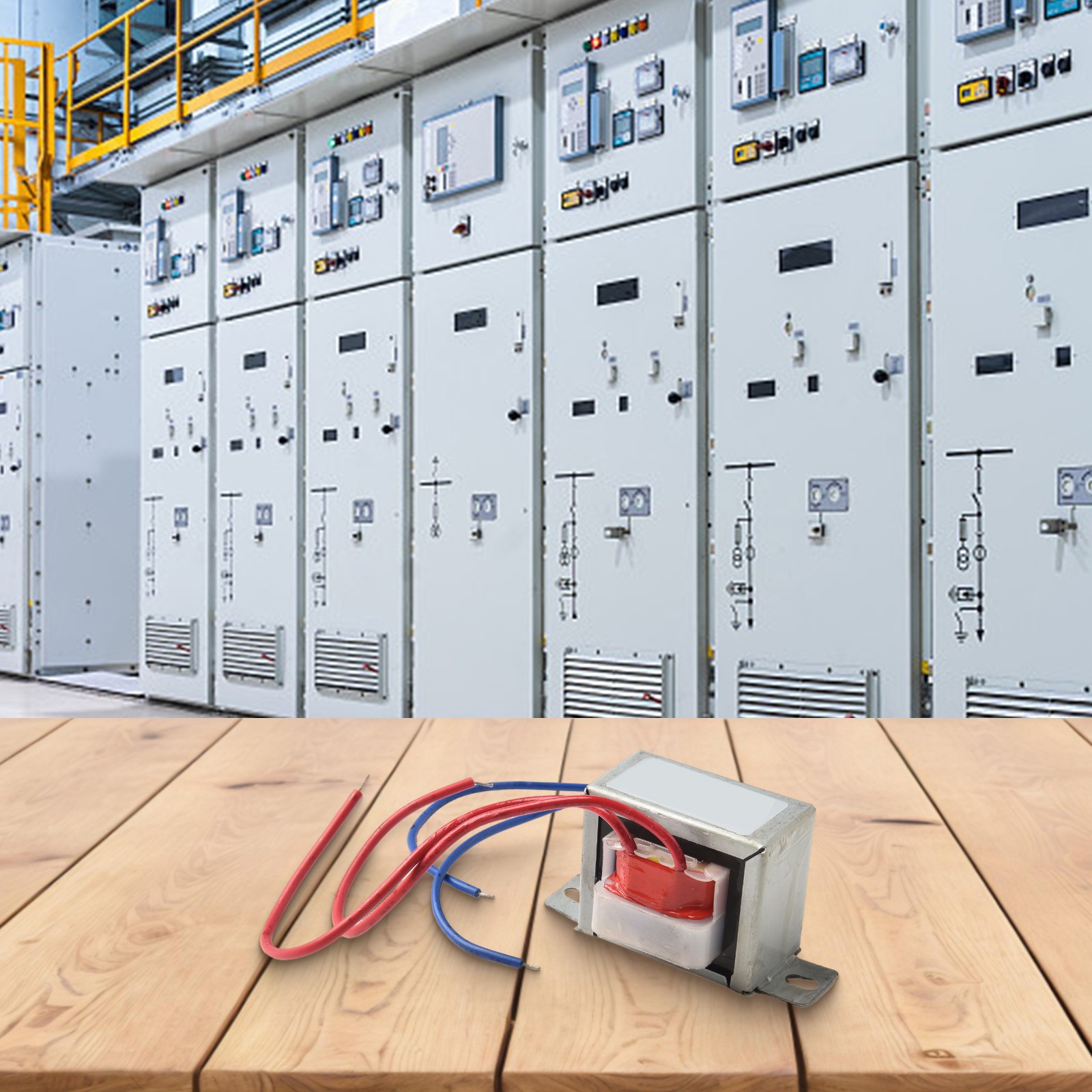 Vakuumisolierter EI48 Trafo mit zwei Ausgangsspannungen von 15V und 18V - Bild 15 von 27