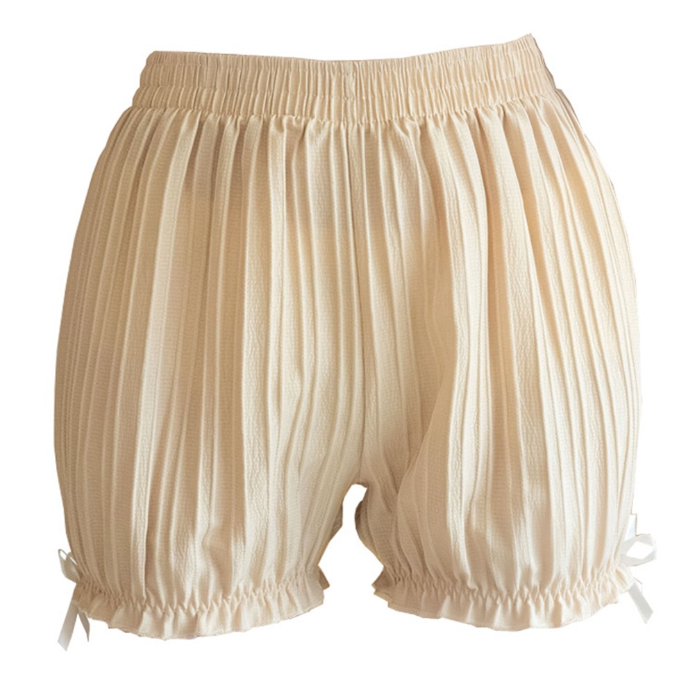 Cotton Casual Bloomers for Women Stylish with Cute Bow and Solid Colors - Picture 16 of 32