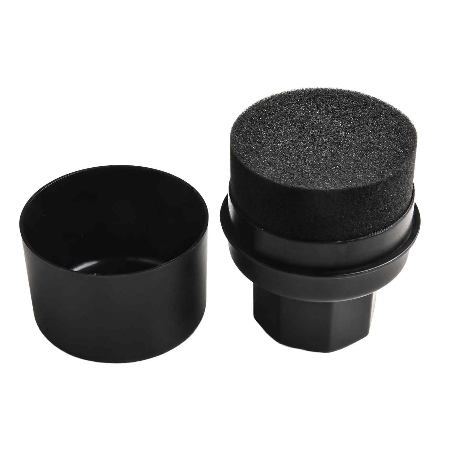 Curved Tire Sponge Brush with Cover for Effective Wheel Polishing and Cleaning - Picture 18 of 38