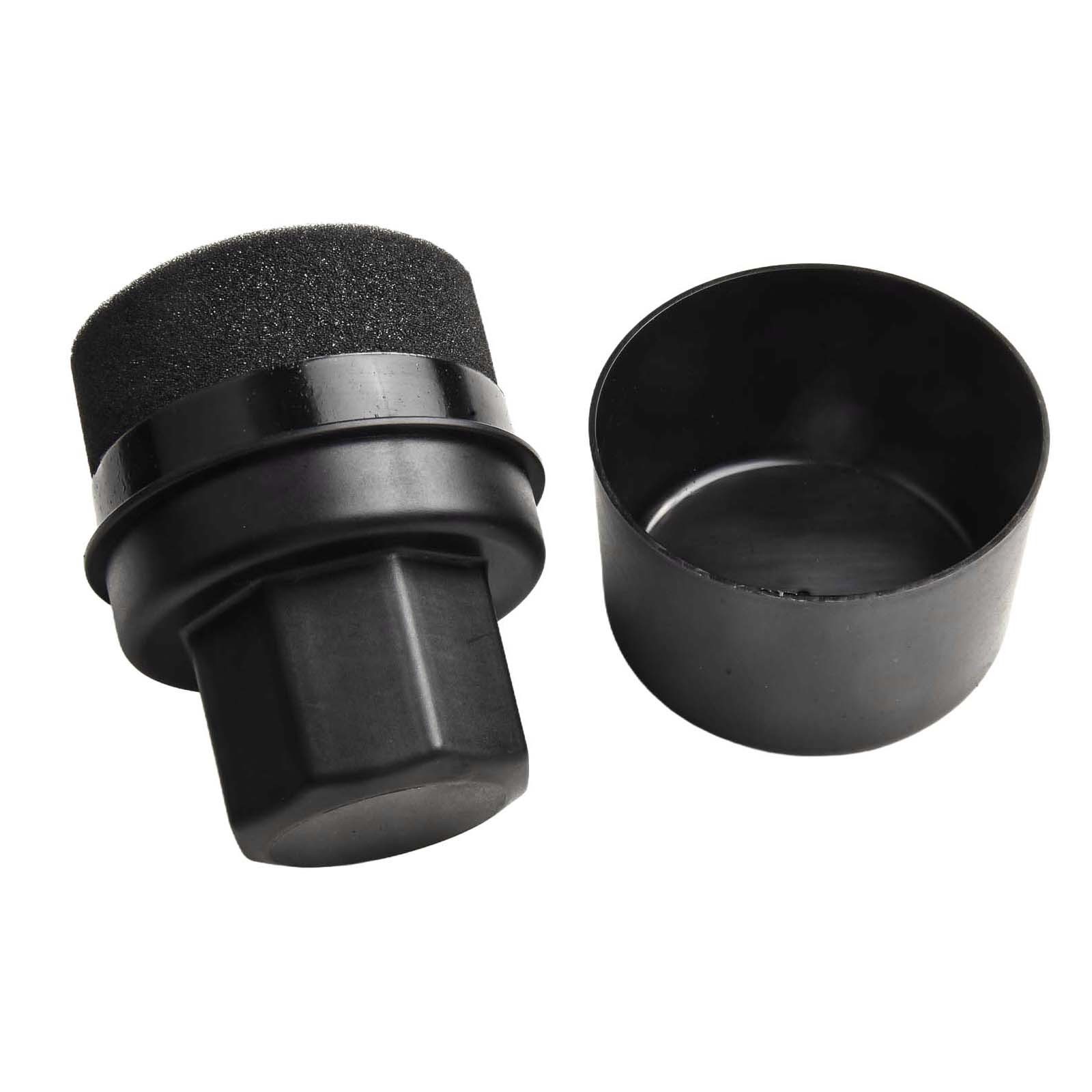 Curved Tire Sponge Brush with Cover for Effective Wheel Polishing and Cleaning - Picture 21 of 38