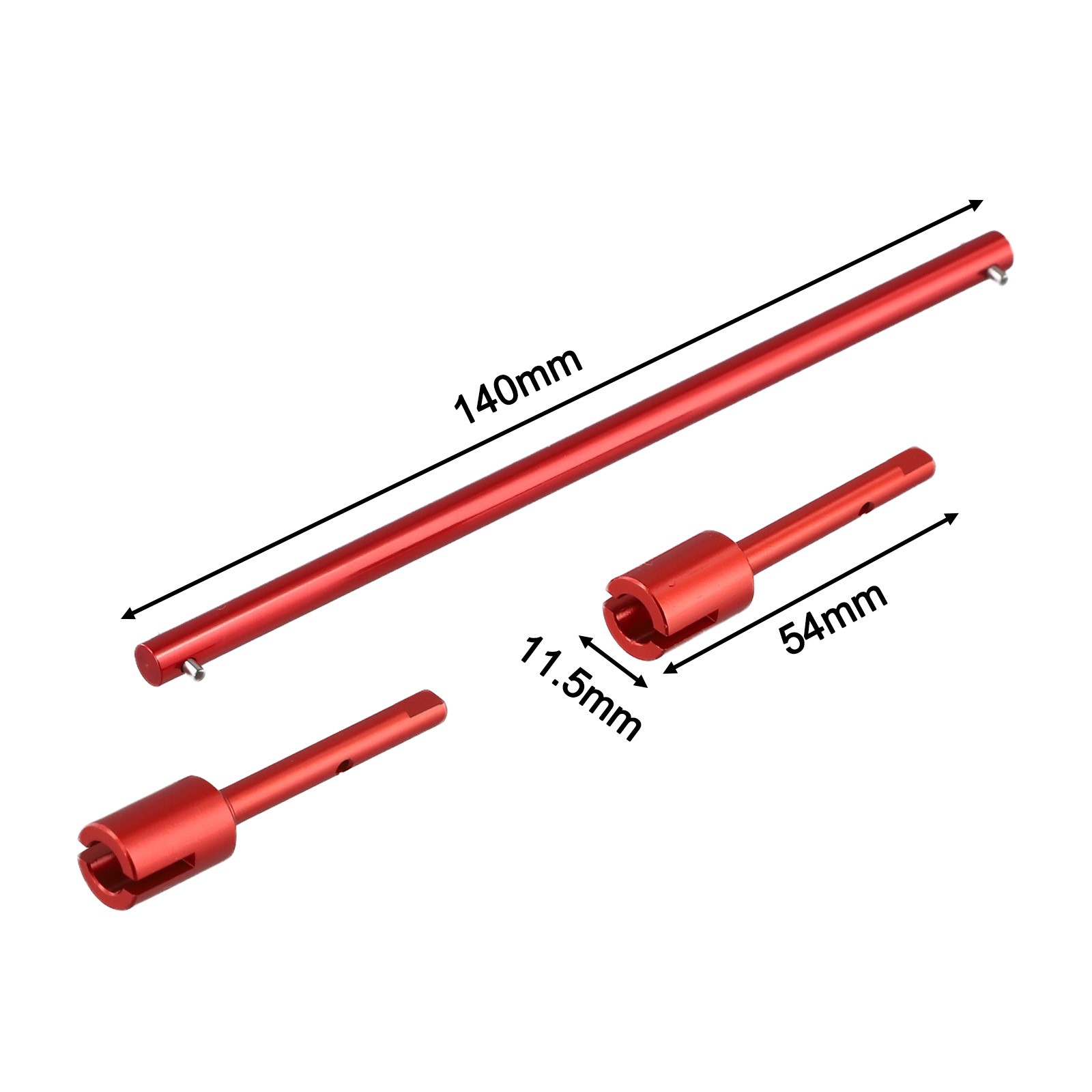 Pour Tamiya TT02 Arbre d'h??lice et Joint Gobelets Mise ?? niveau pour V??hicule - Photo 16 sur 36