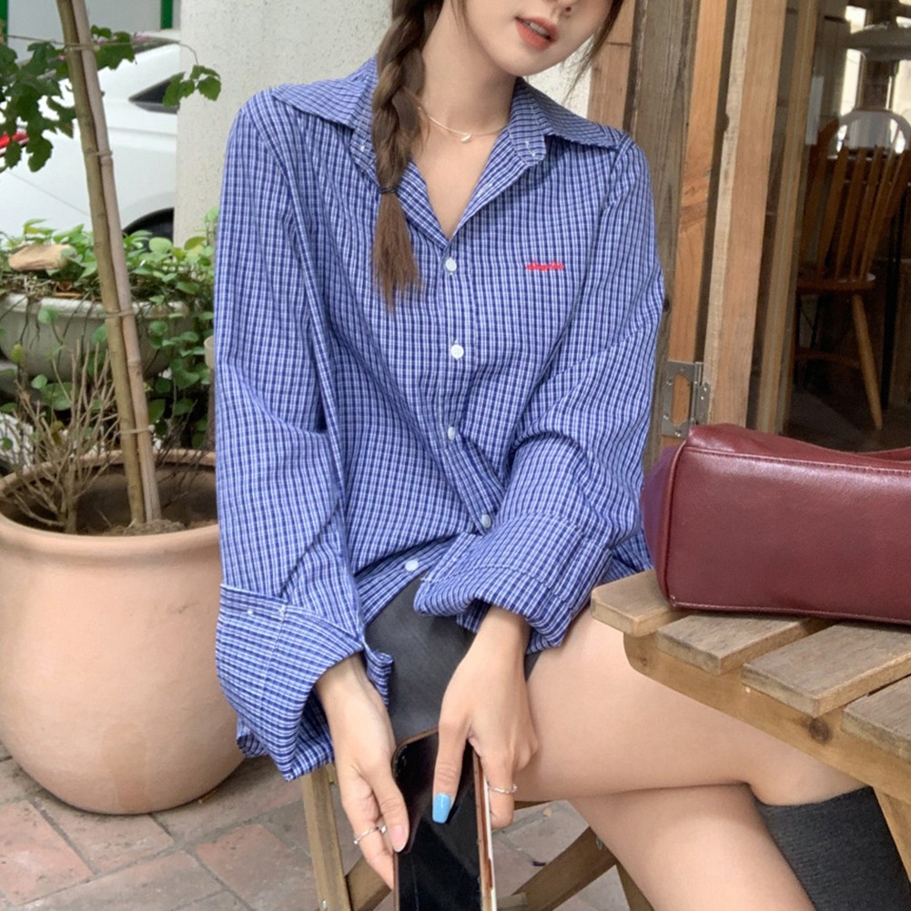 Sophisticated Look Women's Casual Lapel shirt made of comfortable fabric - Picture 11 of 12