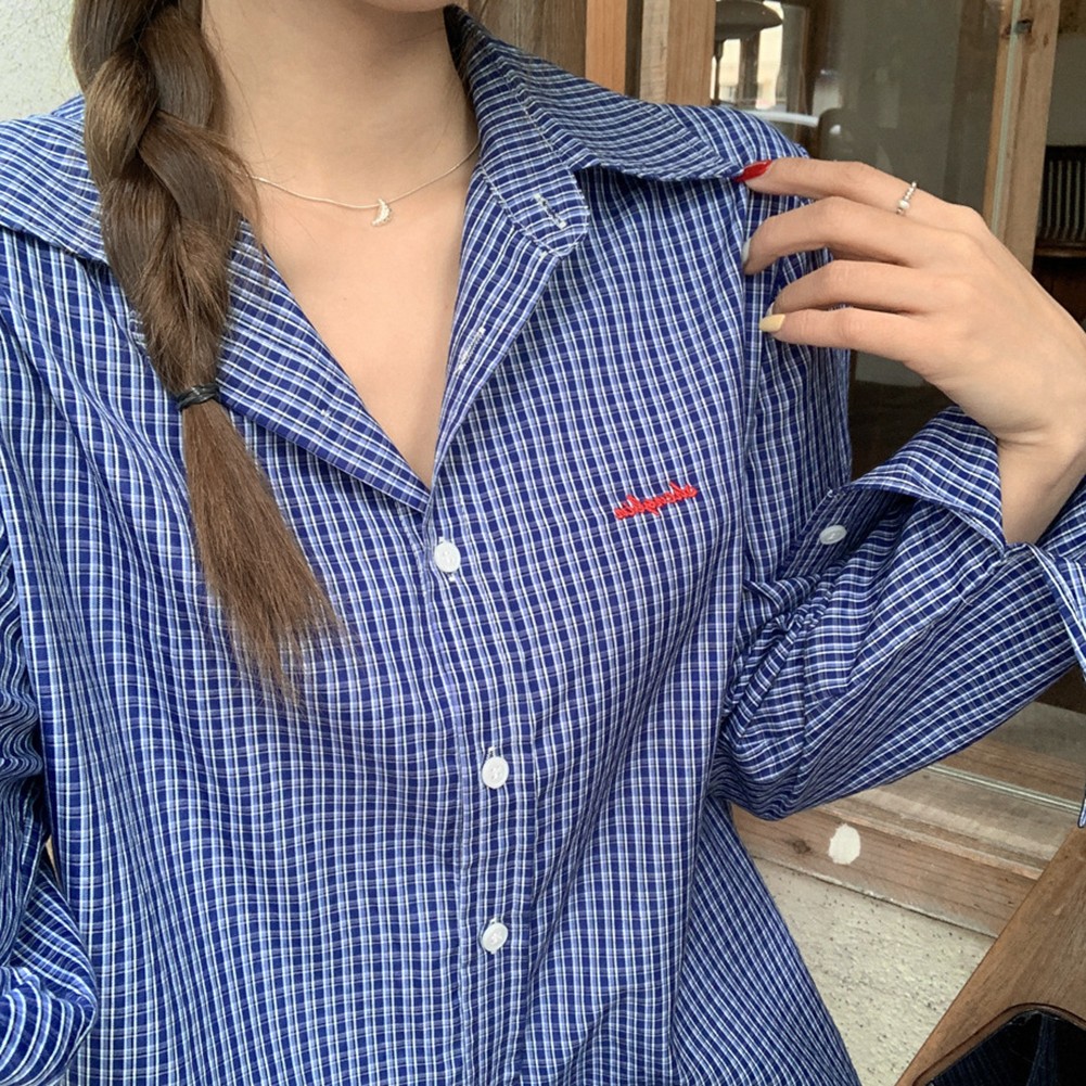 Sophisticated Look Women's Casual Lapel shirt made of comfortable fabric - Picture 12 of 12