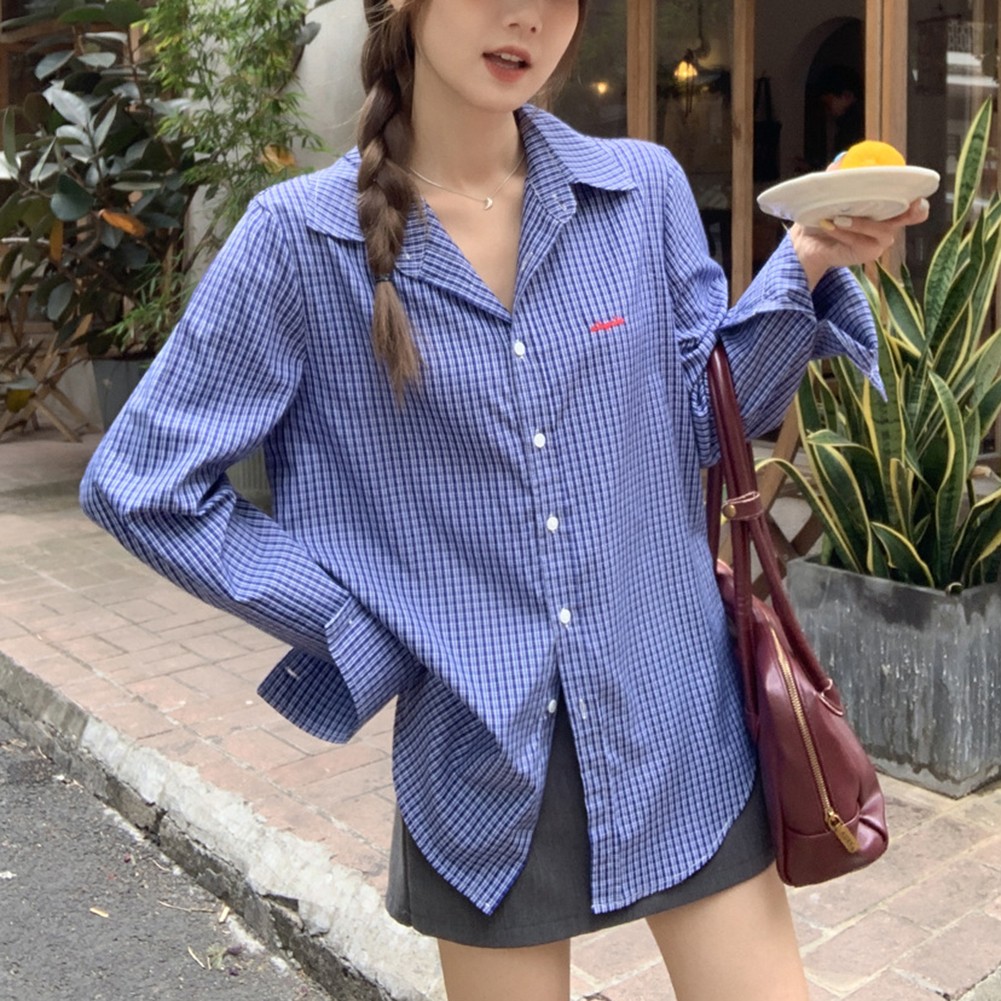 Sophisticated Look Women's Casual Lapel shirt made of comfortable fabric - Picture 10 of 12