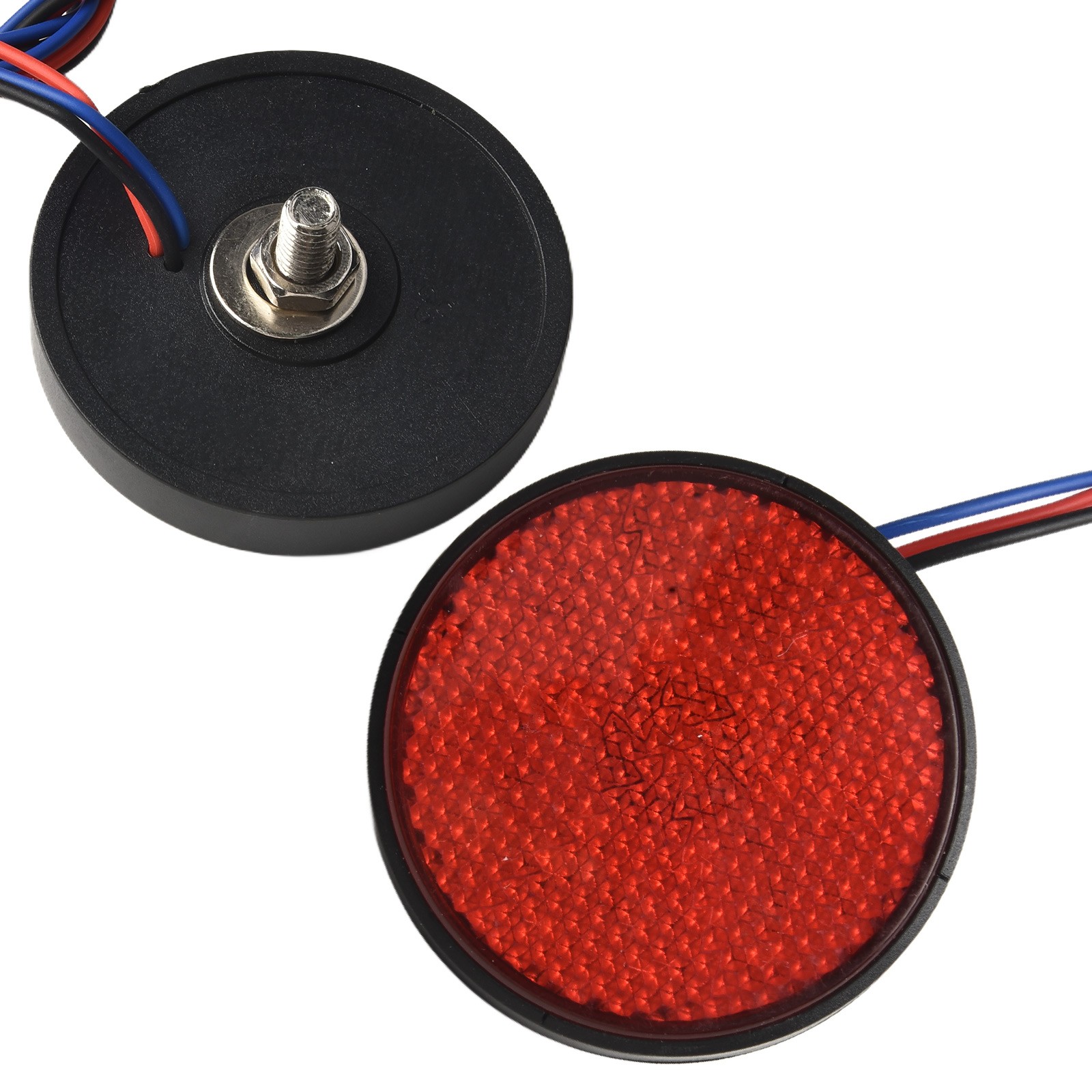 High Visibility 12V Round LED Tail Light Set for Vehicles and Scooters - Picture 15 of 24