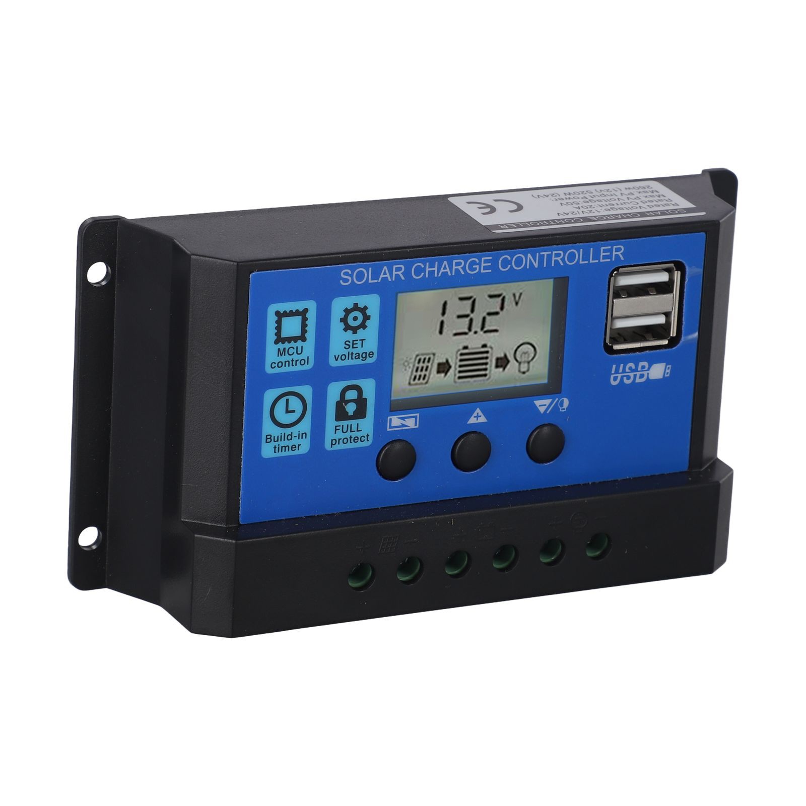 Upgrade Your Solar Panel Efficiency with 12V24V Charge Controller Auto Memory - Picture 16 of 30