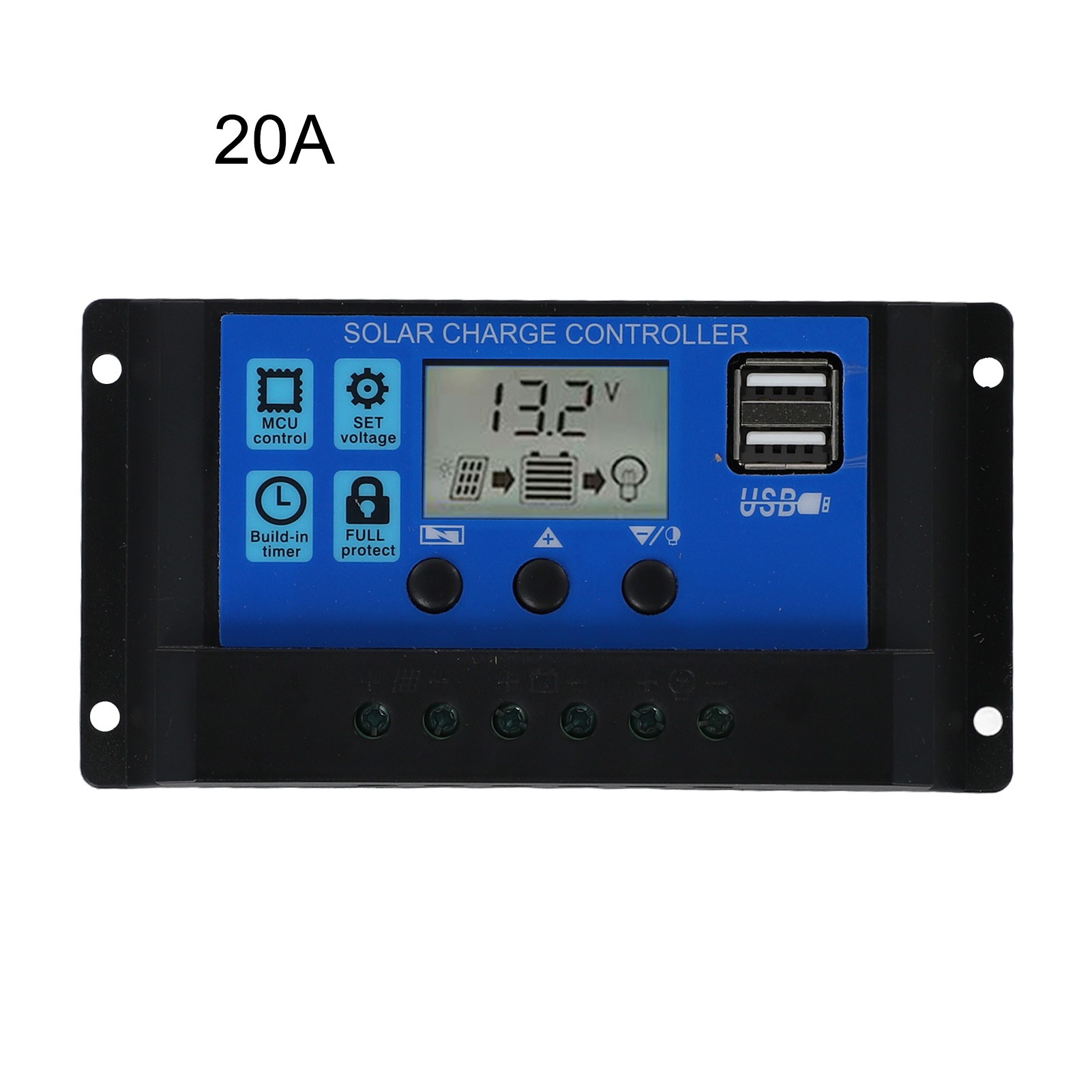 Upgrade Your Solar Panel Efficiency with 12V24V Charge Controller Auto Memory - Picture 14 of 30