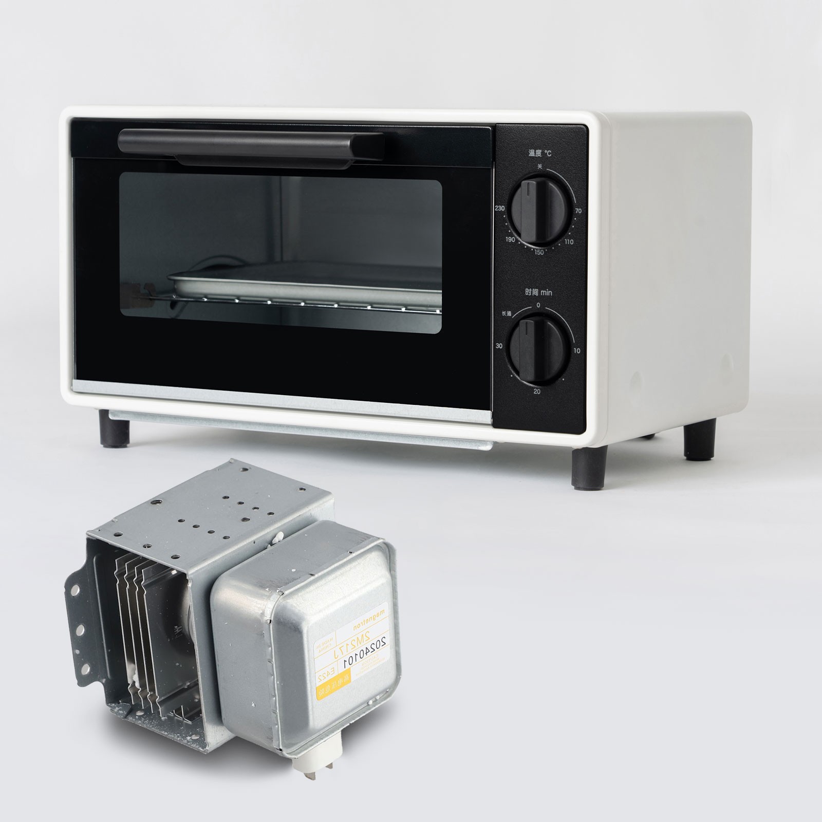 Magnétron Compatible Midea - Tube Haute Qualité 2M319K Pour Micro-Ondes