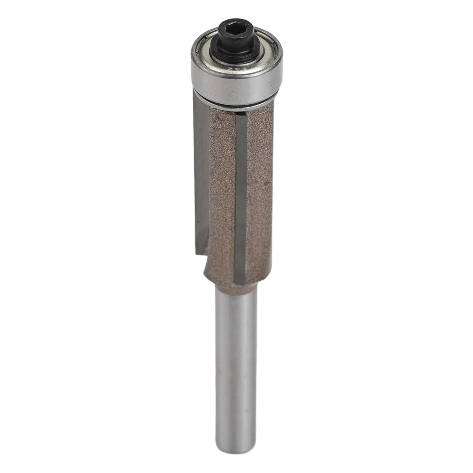 Closed Bearing Roller Design on 6mm Trim Router Bit for Precision Work