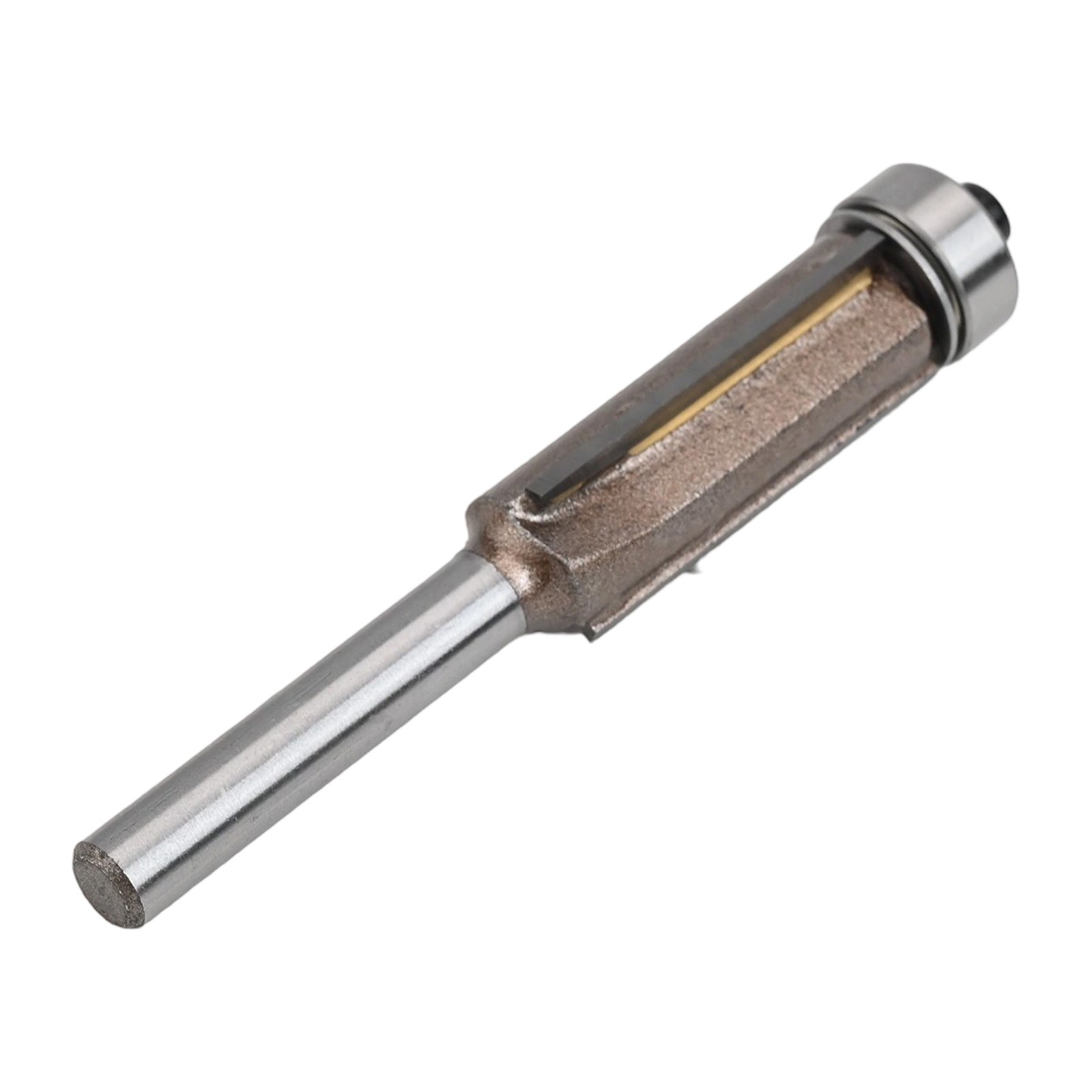 Closed Bearing Roller Design on 6mm Trim Router Bit for Precision Work
