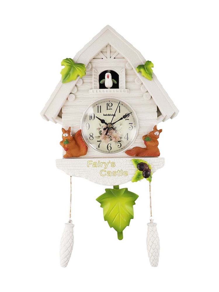 Functional Decorative Wall Clock with Cuckoo Perfect for Home Environment