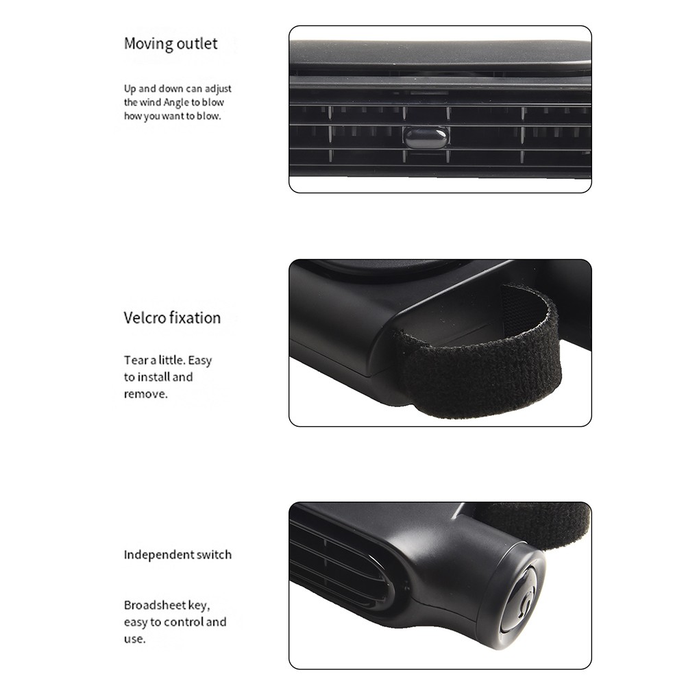 Multi Speed Portable Car Cooling Device for Immediate Temperature Relief