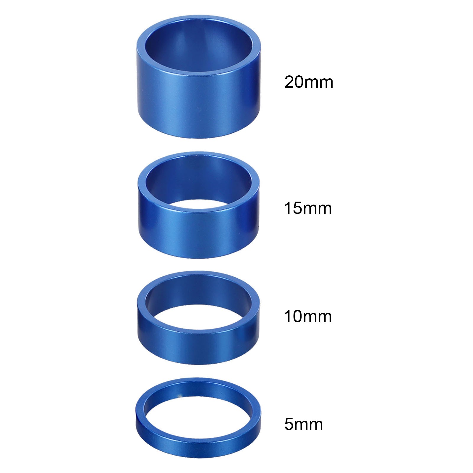 Aluminum Alloy 4Pcs/set Bike Headset Spacer for 28 6mm Front Fork Stem - Imagen 24 de 29