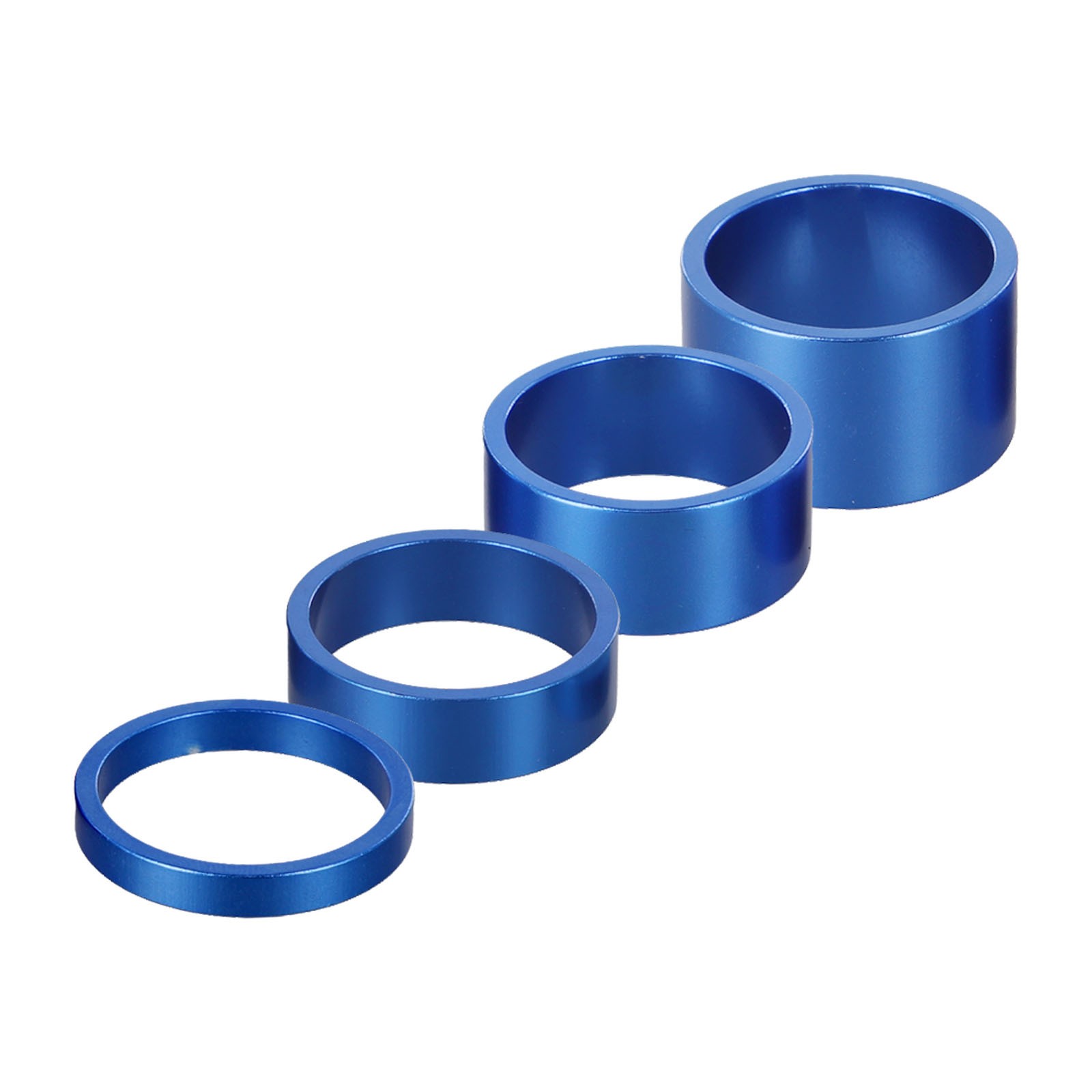 4Pcs Bicycle Headset Bike Front Fork Stem Bowl Cap Washer Aluminum Alloy 28.6mm - Picture 20 of 29