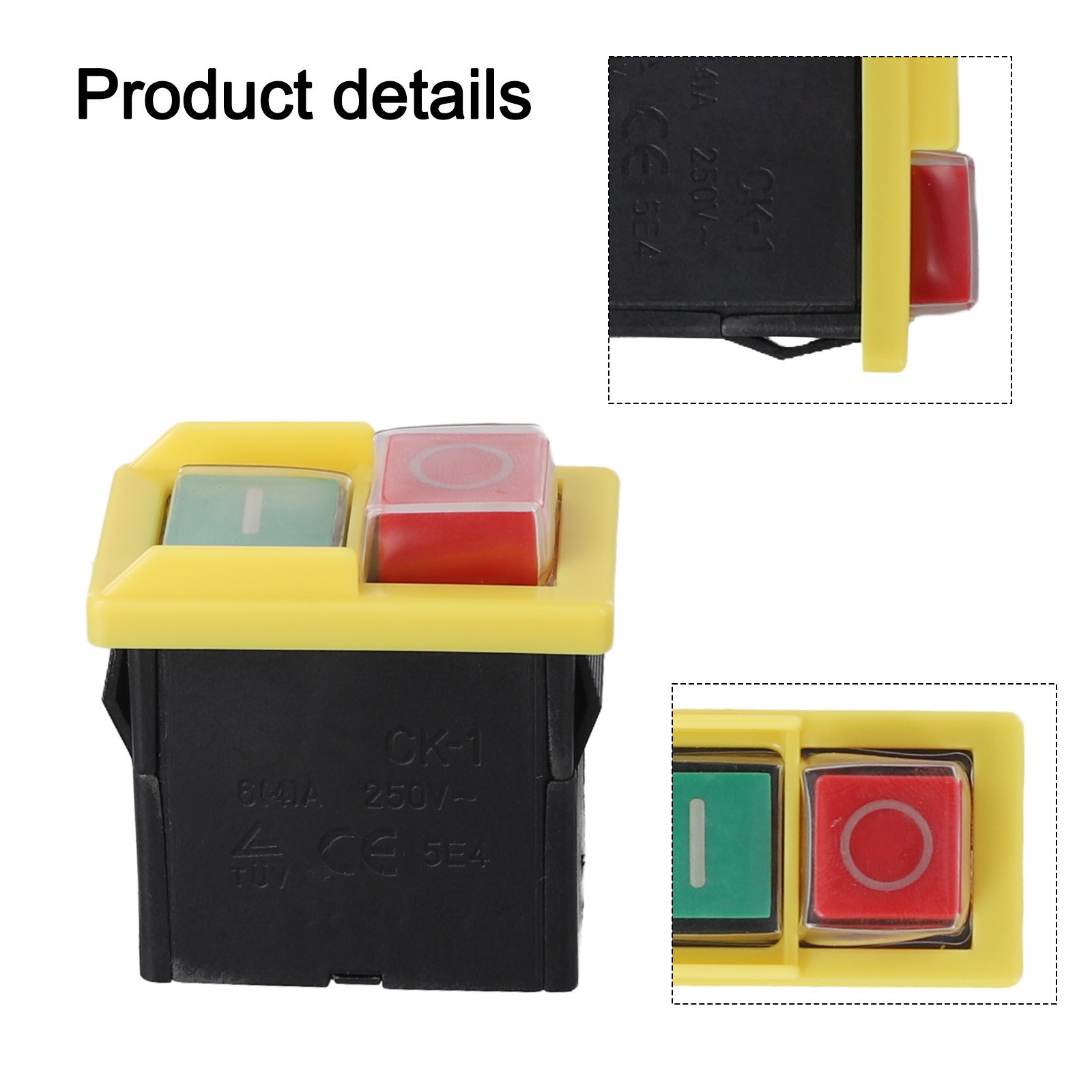 Button Switch Button Switch Button Switch IP54 Protection Level Power Tools