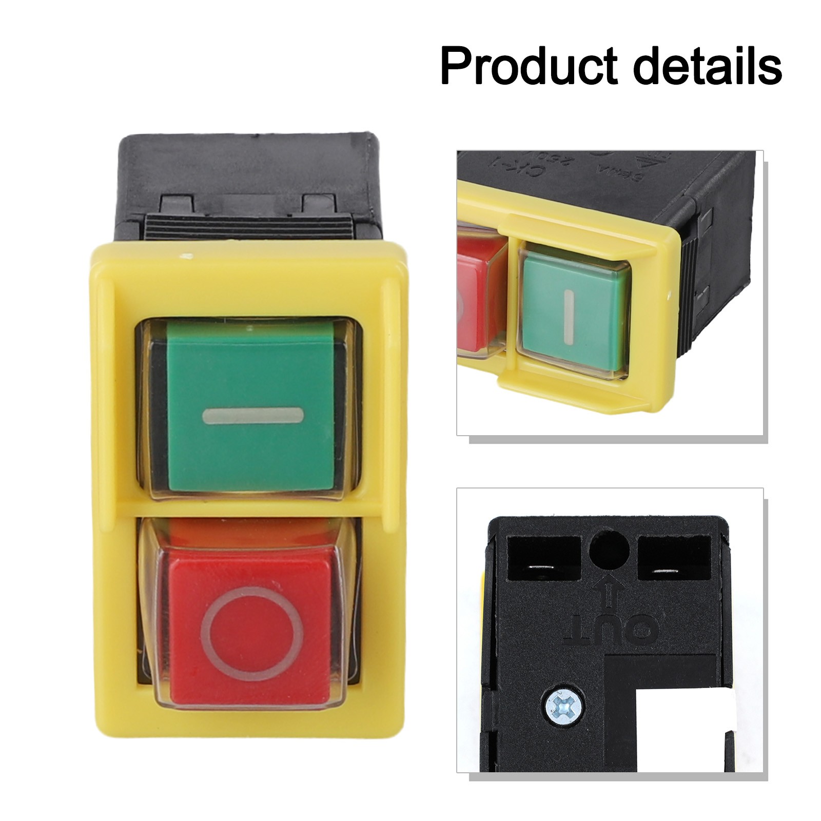 Button Switch Button Switch Button Switch IP54 Protection Level Power Tools