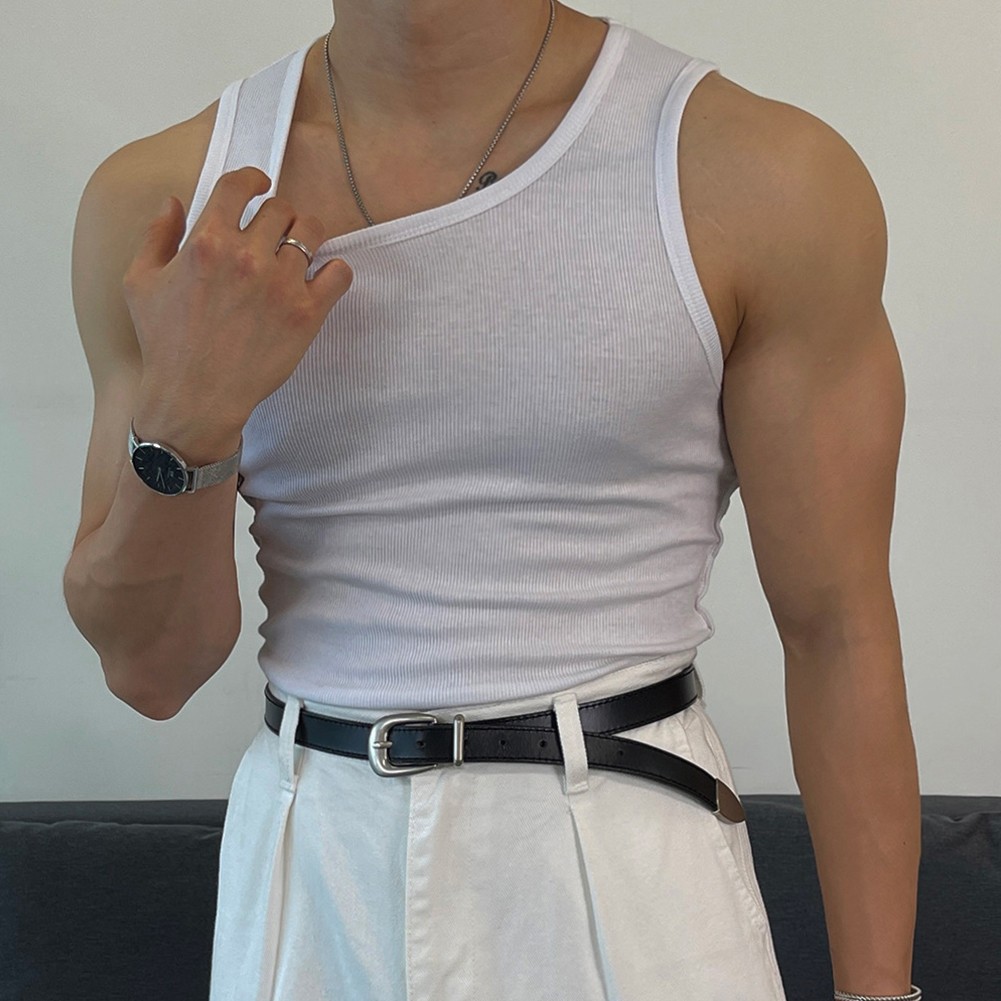 Casual Mens Sleeveless Tank Top for Bodybuilding and Leisure Activities - Picture 15 of 22