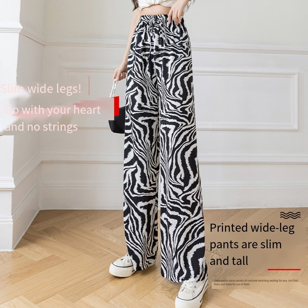 Trendige lockere Hose mit weitem Bein für Damen mit leuchtendem Sommer Batik Mu - Bild 24 von 32