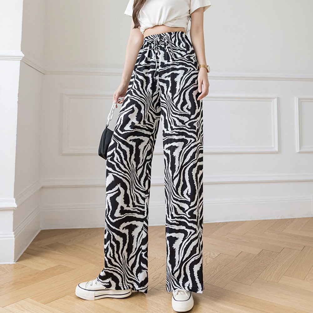 Trendige lockere Hose mit weitem Bein für Damen mit leuchtendem Sommer Batik Mu - Bild 23 von 32