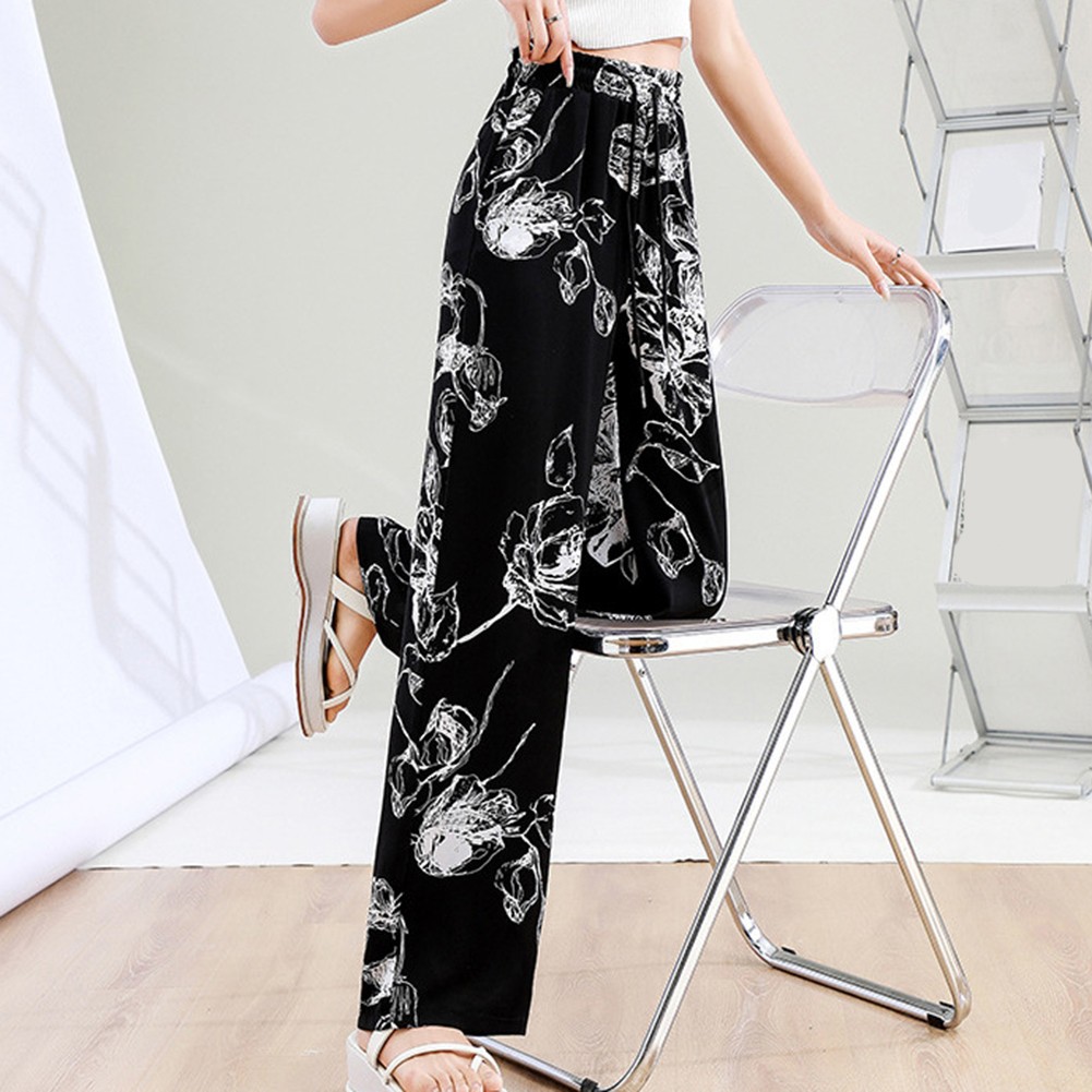 Trendige lockere Hose mit weitem Bein für Damen mit leuchtendem Sommer Batik Mu - Bild 28 von 32