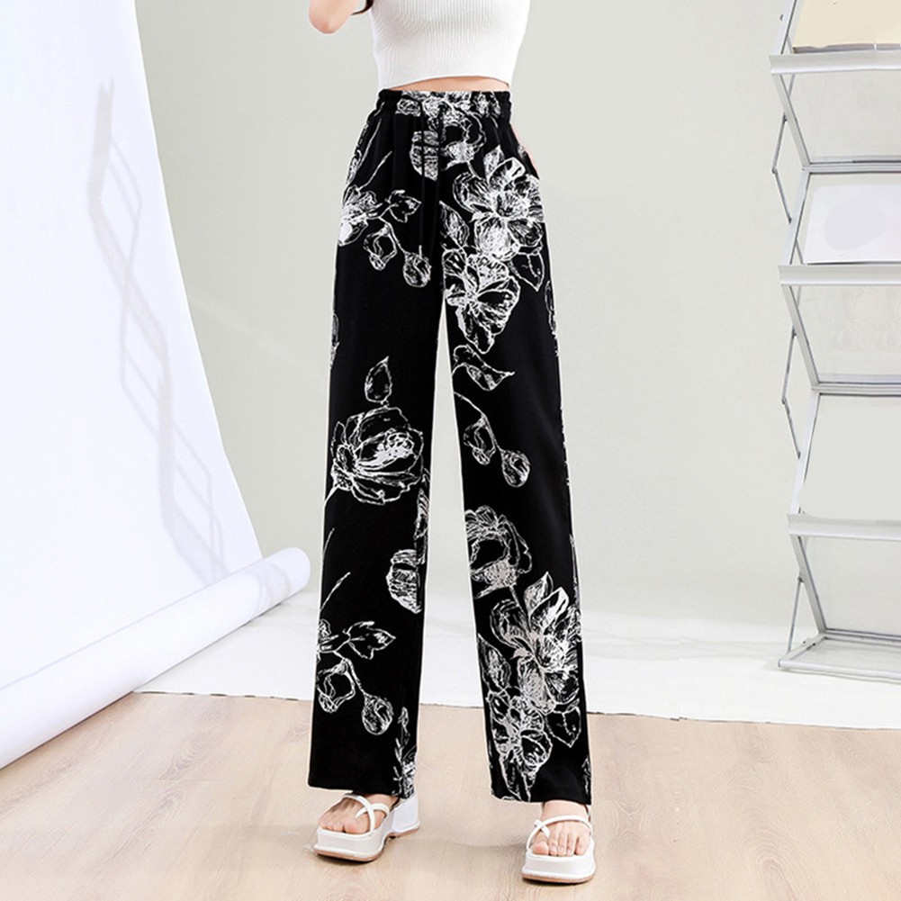 Trendige lockere Hose mit weitem Bein für Damen mit leuchtendem Sommer Batik Mu - Bild 26 von 32