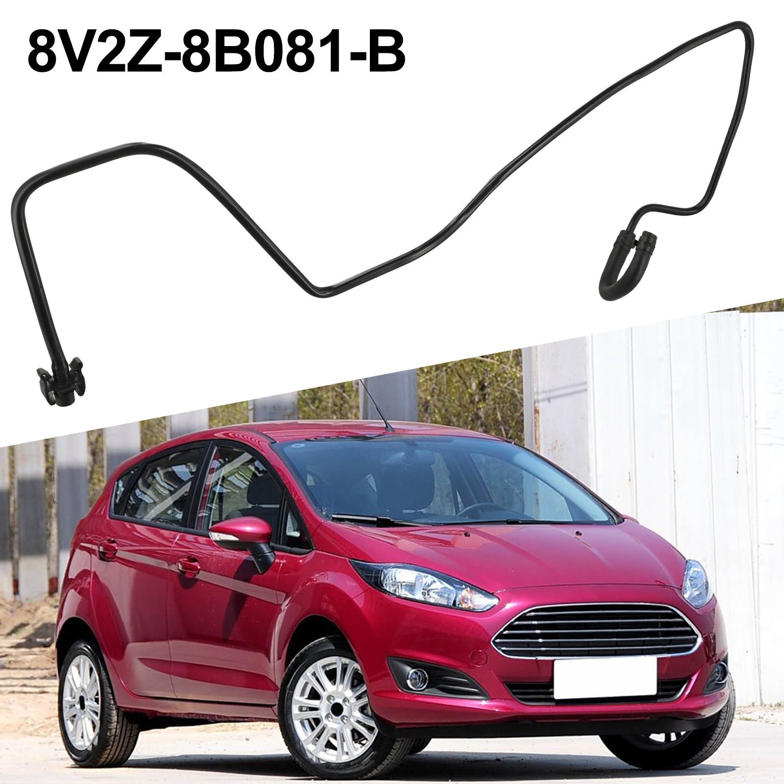SunbeltRadiators New Radiator For 2011-2019 Ford Fiesta 1.6L - Direct Replacement, Lifetime Warranty