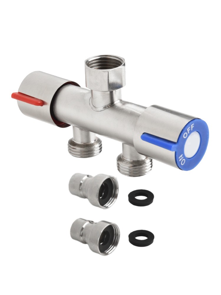 Water Diverter Valve with Two Outlets for Washing Machines and Toilets - Picture 38 of 47