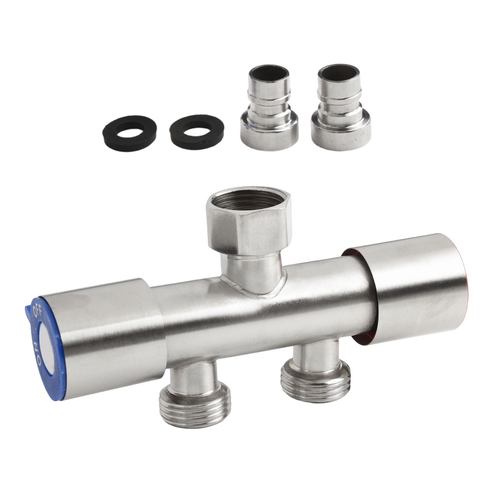 Water Diverter Valve with Two Outlets for Washing Machines and Toilets - Picture 42 of 47