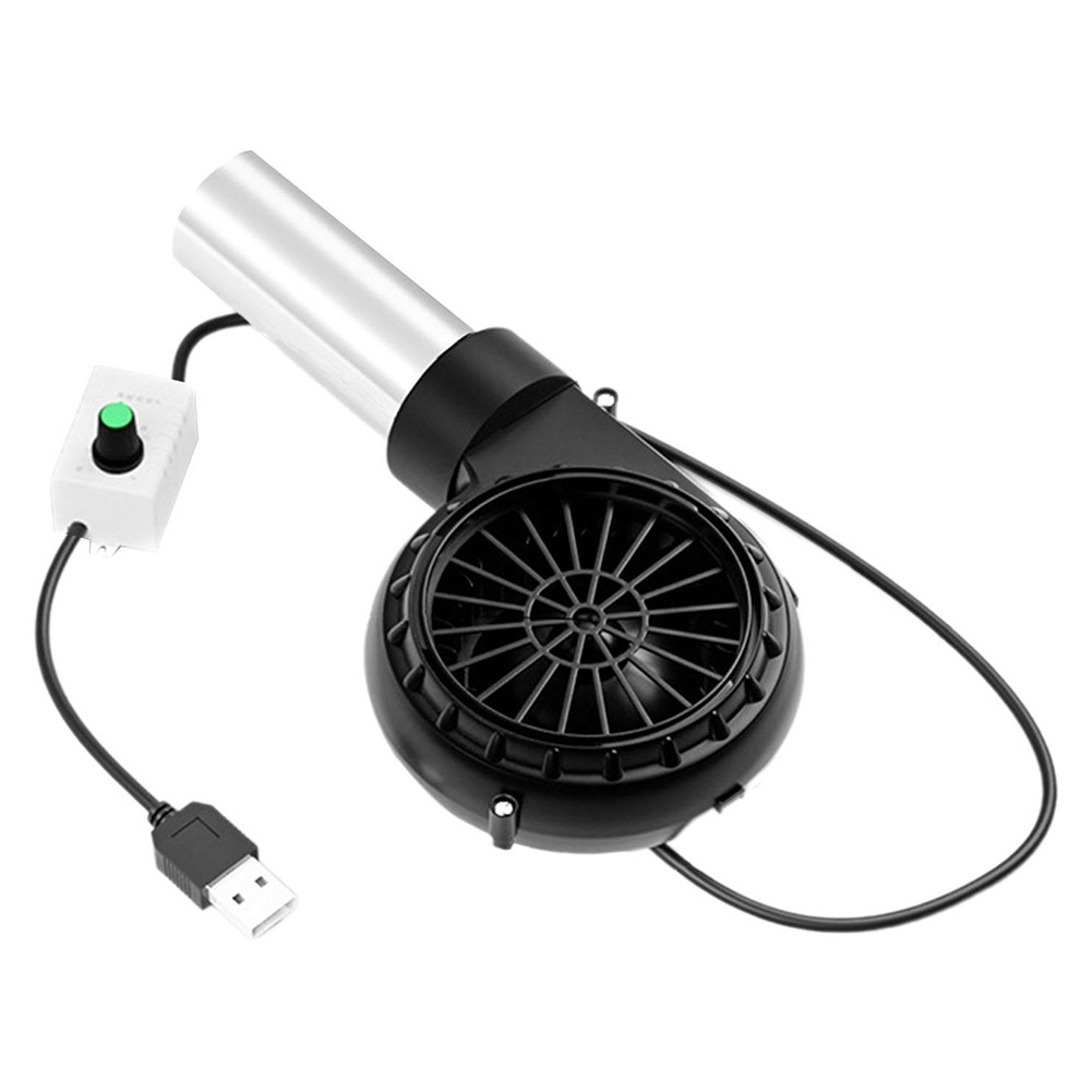 Einstellbare Geschwindigkeit USB BBQ Gebläse Leichter Ventilator für Camping u - Picture 25 of 36