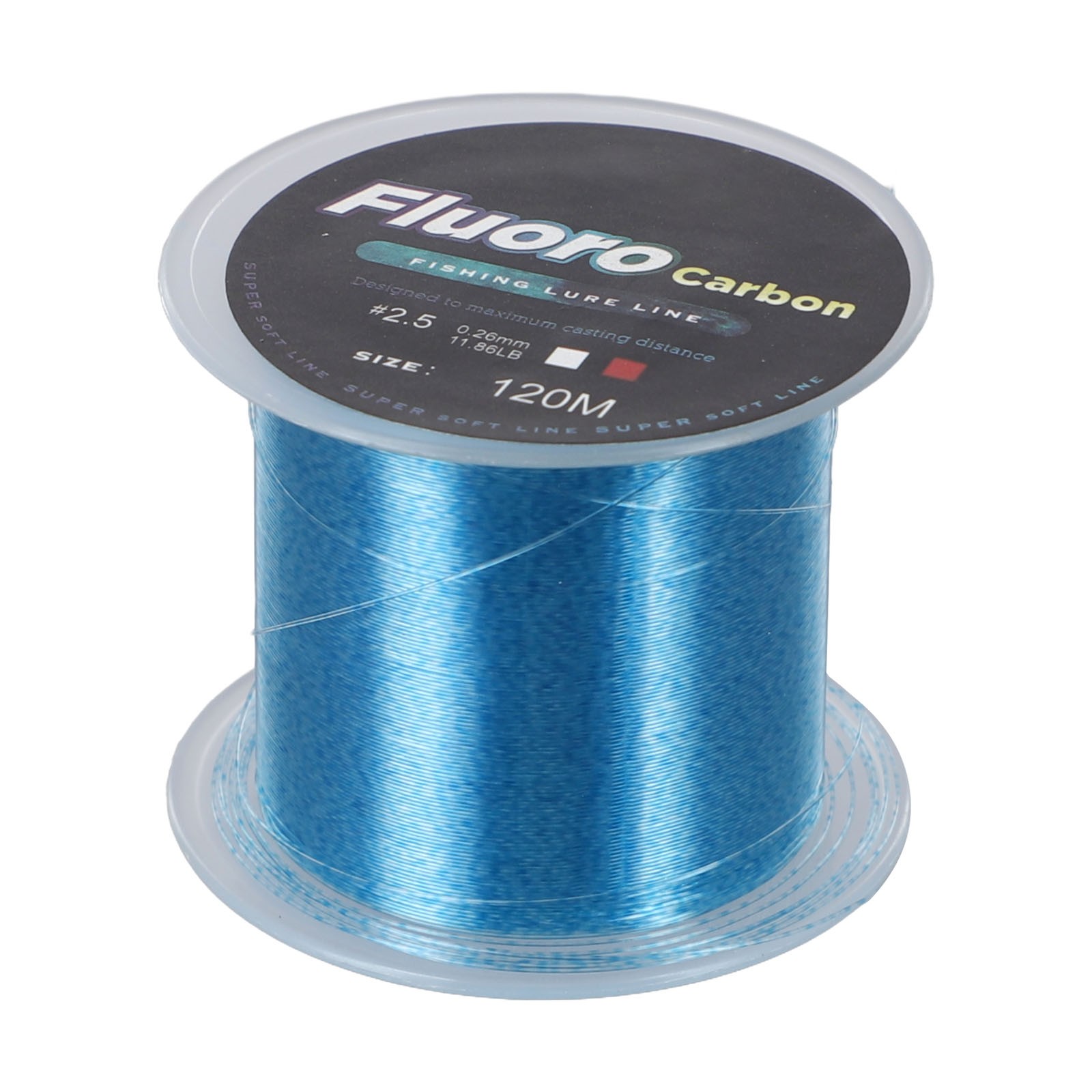 Prepárate para cualquier entorno de pesca con línea de señuelos de pesca de fluorocarbono 120M - Imagen 34 de 49
