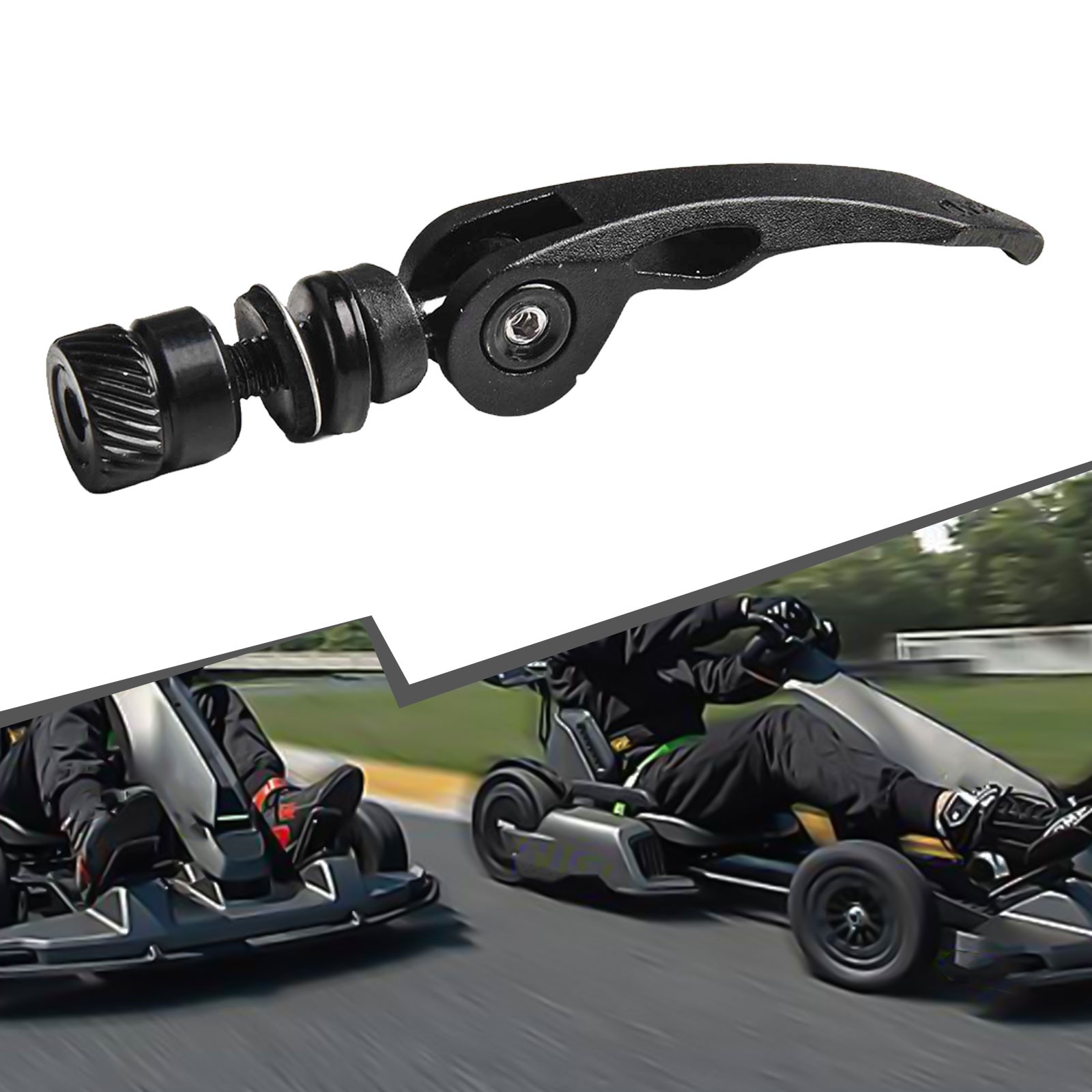 Vis à Dégagement Rapide Ninebot Gokart Pro – Métal Robuste – Pièce De Rechange Durable