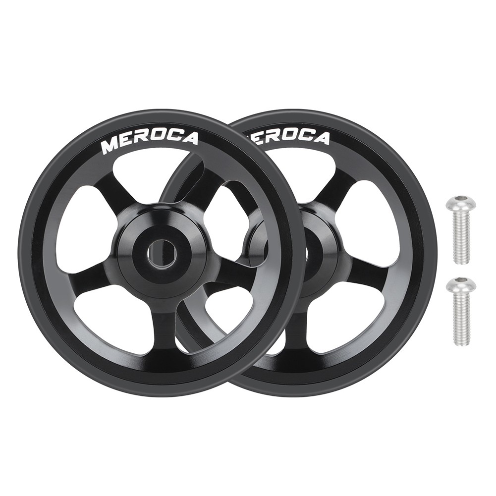60mm Folding Bike Replacement Wheels for Brompton and For 3Sixty with Screws - Picture 19 of 35