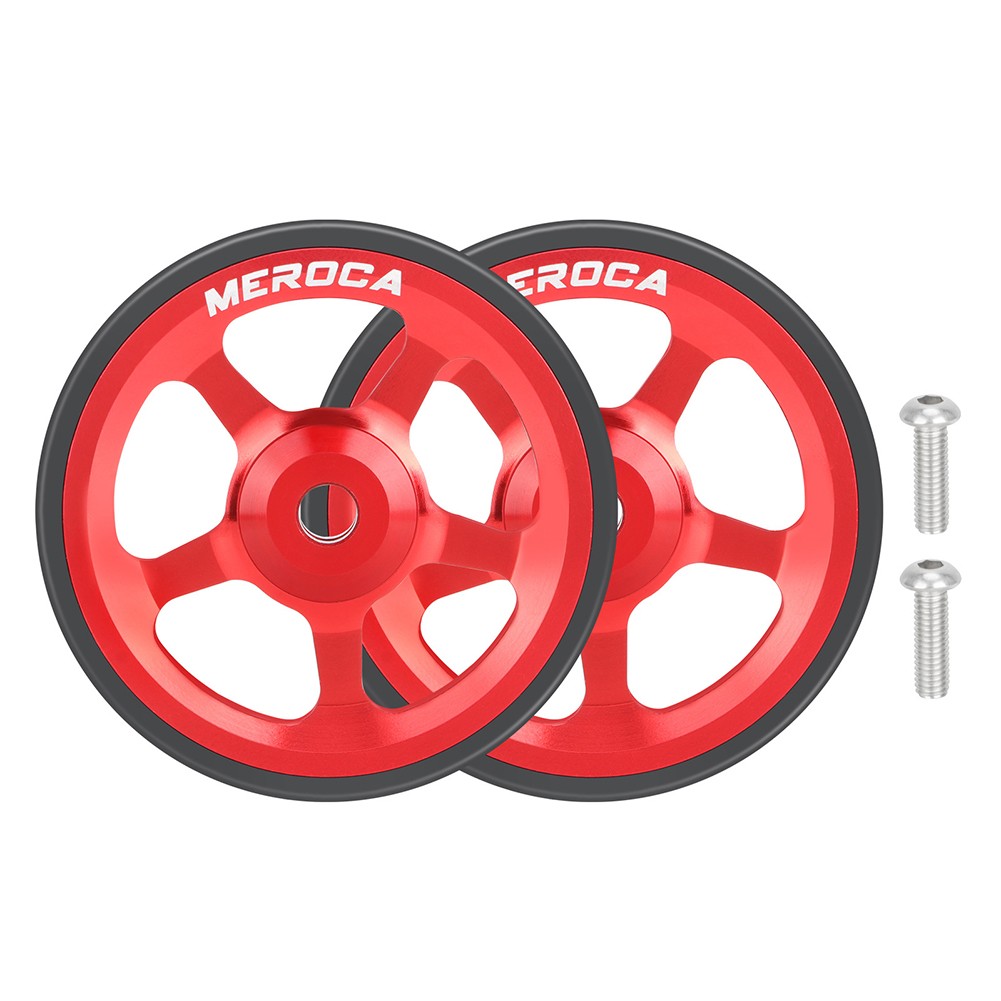 60mm Folding Bike Replacement Wheels for Brompton and For 3Sixty with Screws - Picture 21 of 35