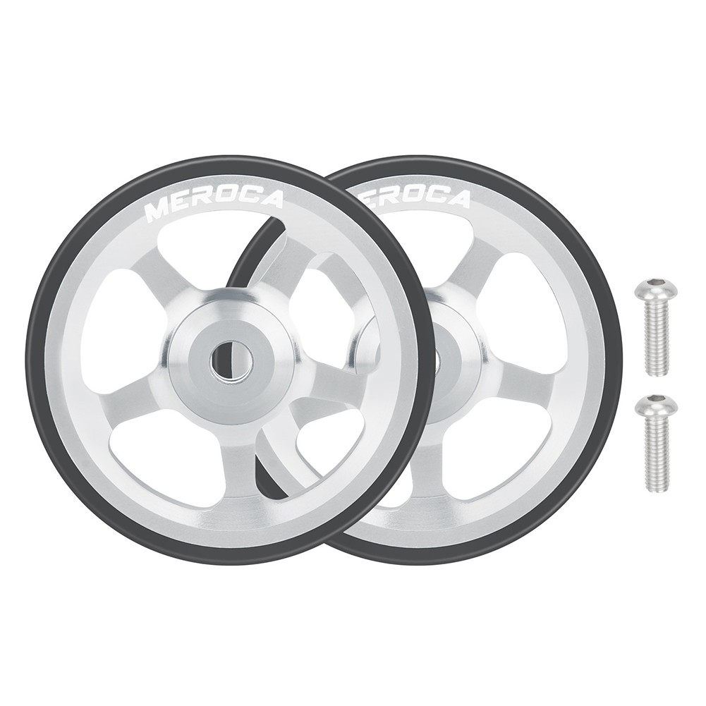 60mm Folding Bike Replacement Wheels for Brompton and For 3Sixty with Screws - Picture 22 of 35