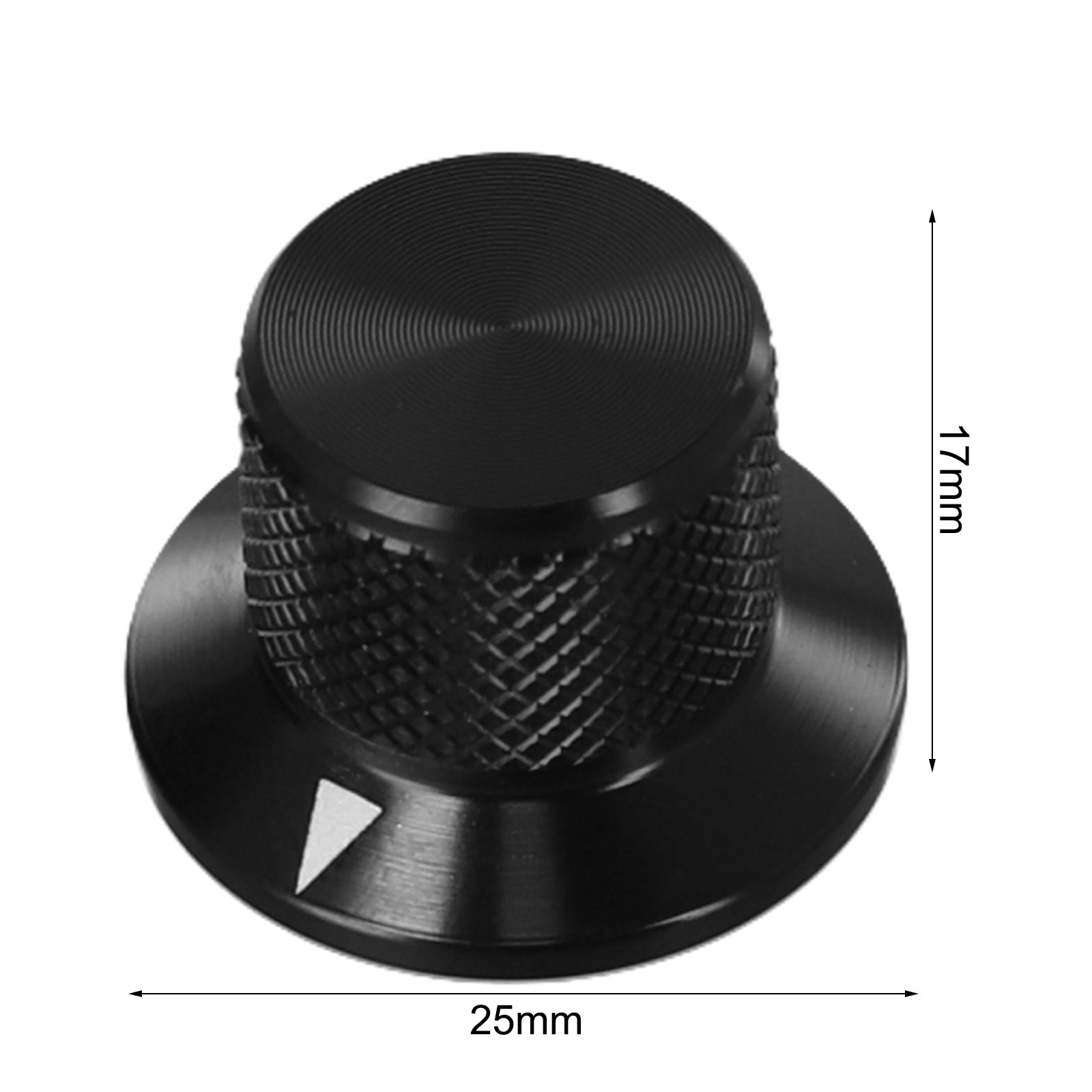 Enhance Your Audio Experience with 2pc Aluminum Potentiometer Knob Button Hat