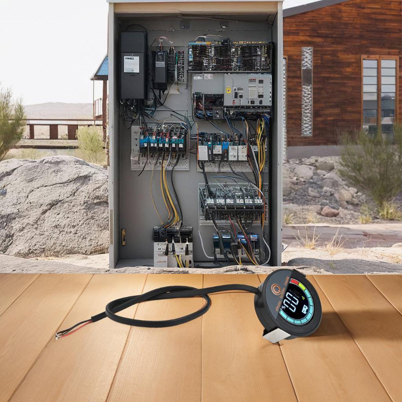 DC8100V Battery Capacity Tester with LCD Display for Voltage Measurement