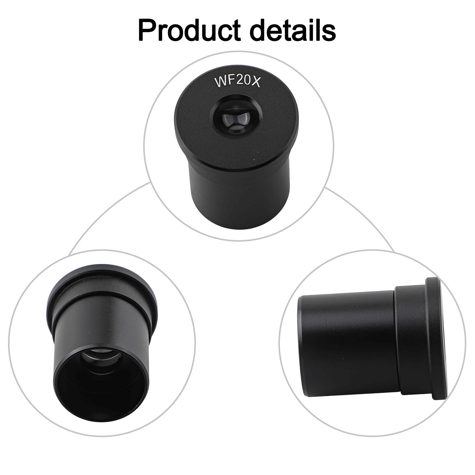 High Definition Eyepiece 23 2mm 5X 25X for Microscope with Enhanced Viewing - Picture 45 of 55
