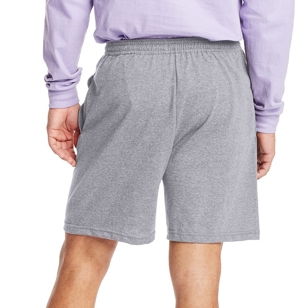 Mens Summer Breathable Solid Color Casual Shorts for Sports and Vacation - Picture 14 of 33