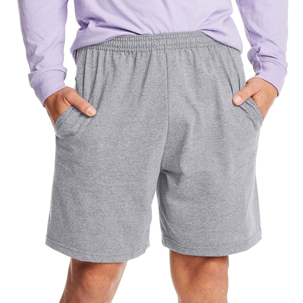 Mens Summer Breathable Solid Color Casual Shorts for Sports and Vacation - Picture 13 of 33