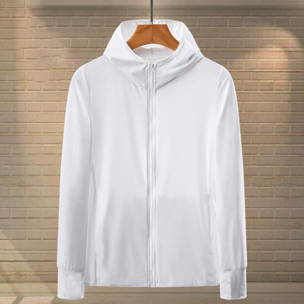 Ice Silk Lightweight Coat with Hood Designed for Male Fashion Enthusiasts - Picture 13 of 24