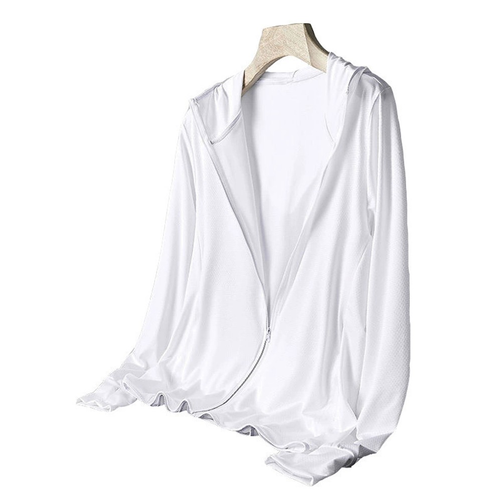 Ice Silk Lightweight Coat with Hood Designed for Male Fashion Enthusiasts - Picture 14 of 24