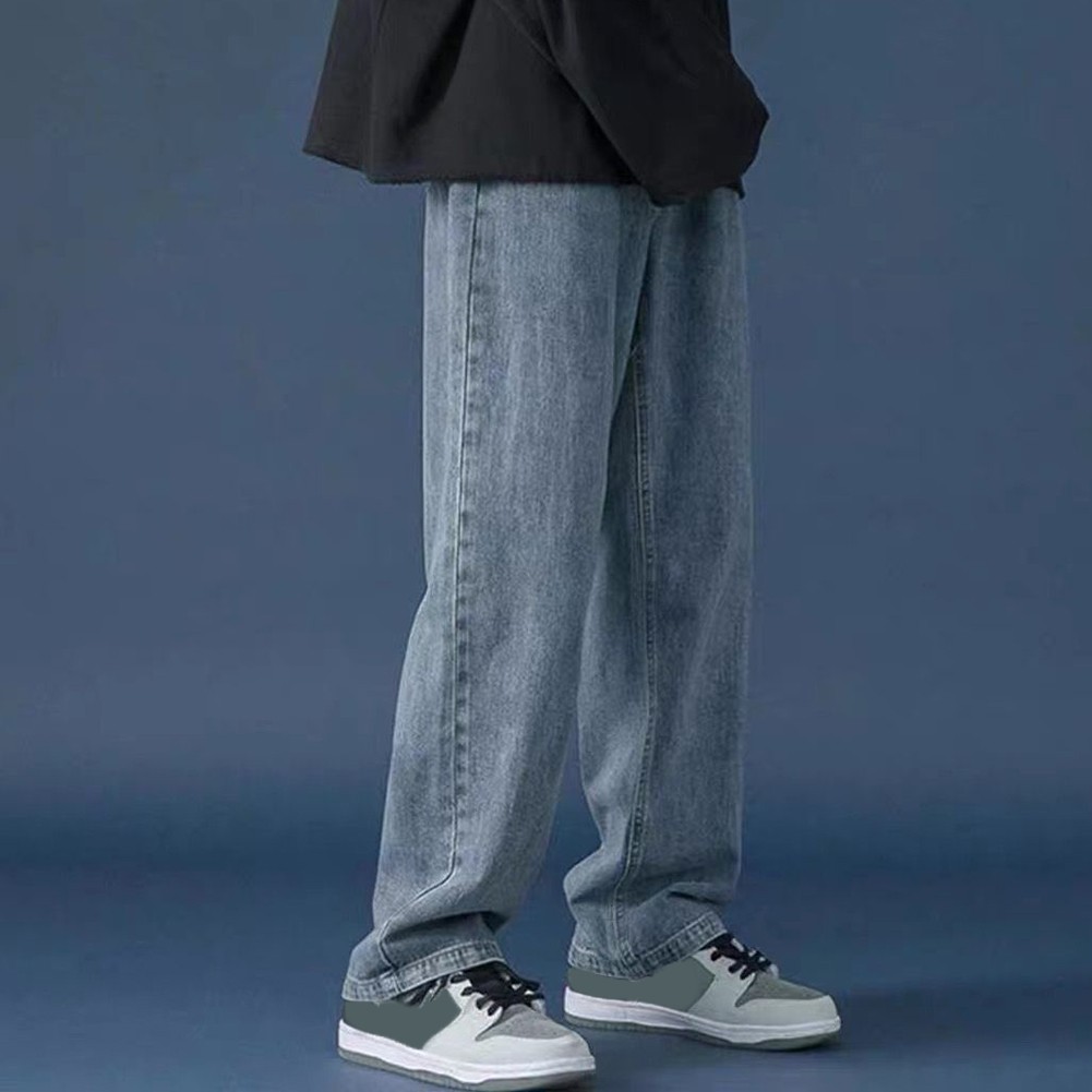 Bequeme einfarbige Herrenjeans im Drape Style für alle Jahreszeiten - Bild 14 von 48