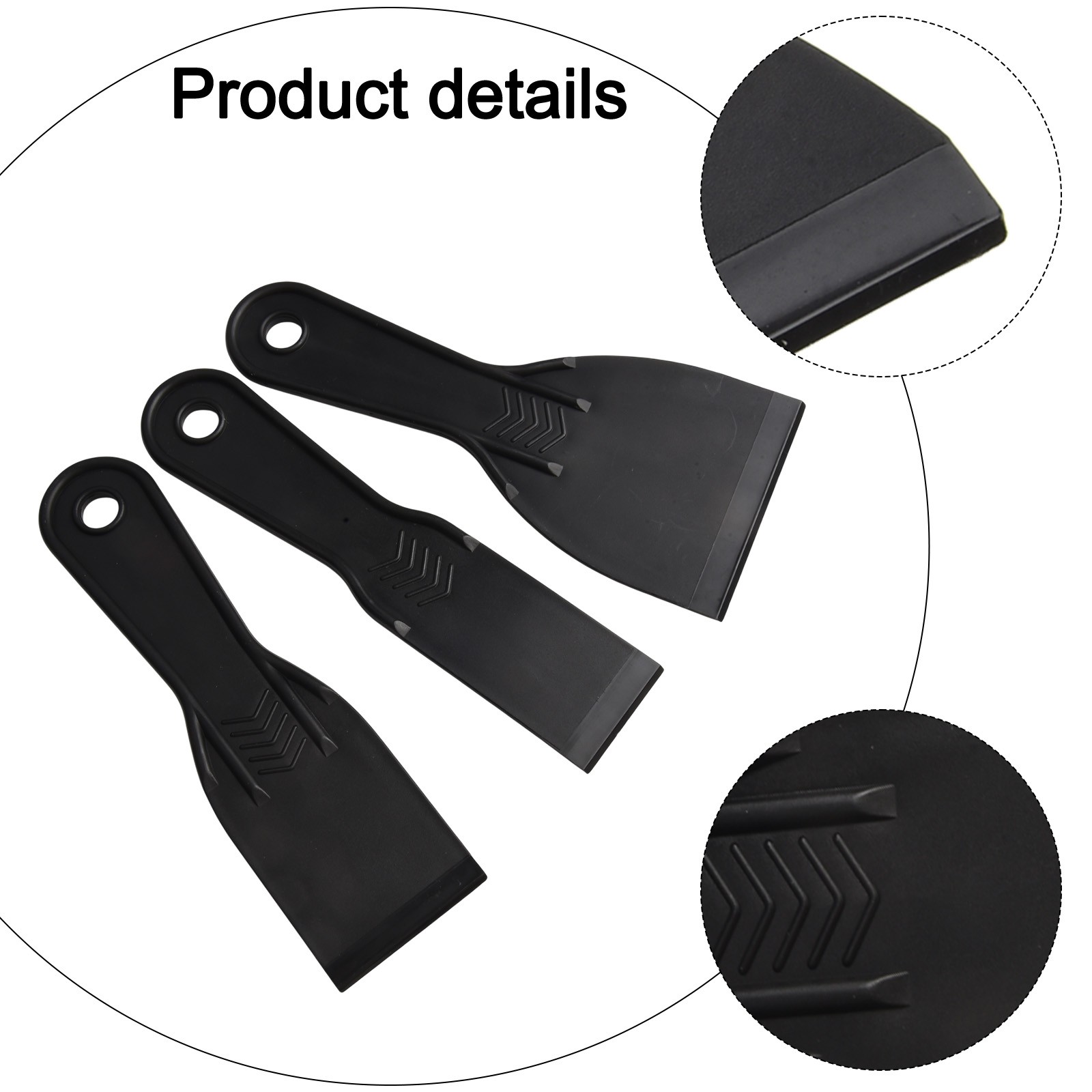 Plastic Spatula Set for Applying Plaster and Patching Walls Effectively - Picture 52 of 54
