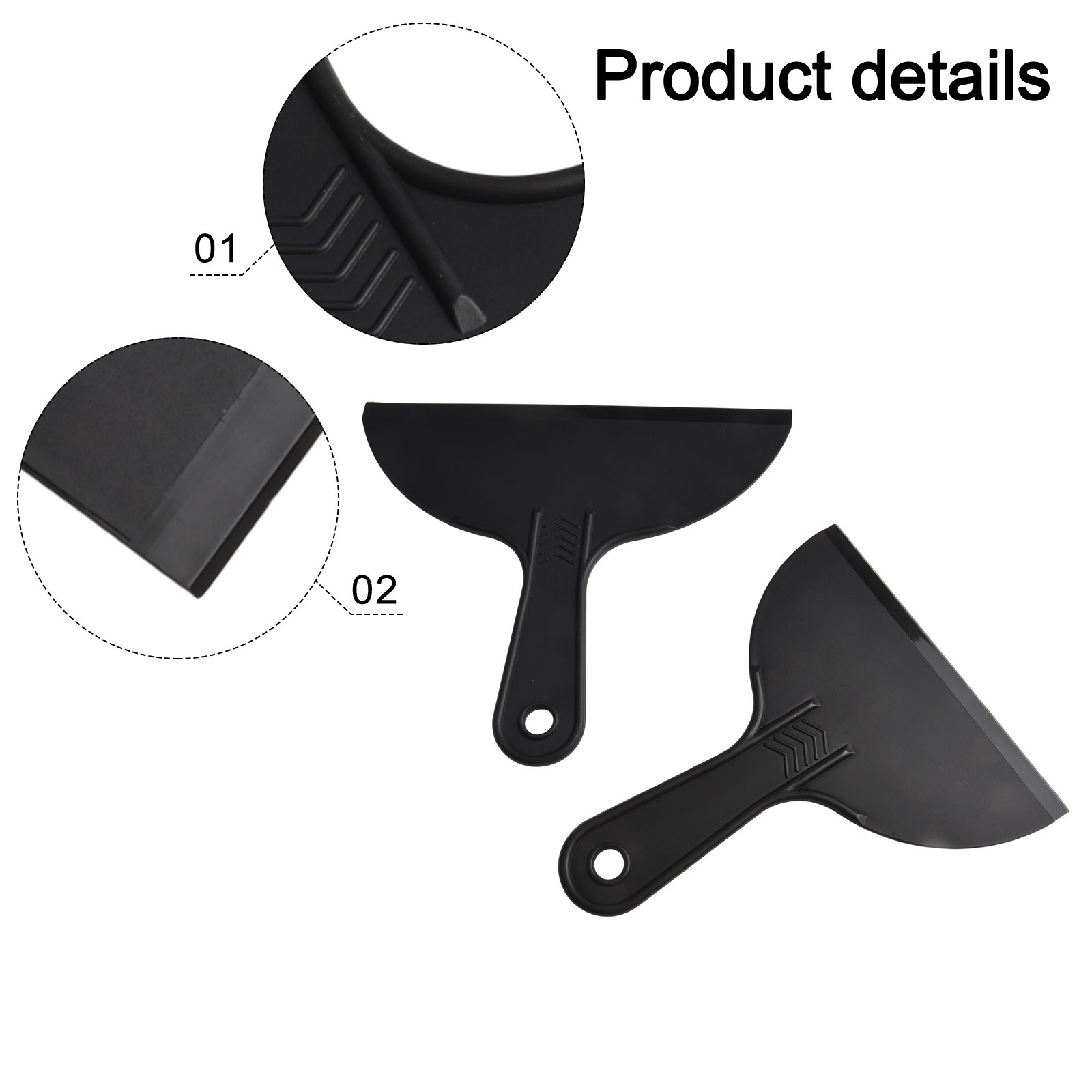Plastic Spatula Set for Applying Plaster and Patching Walls Effectively - Picture 43 of 54