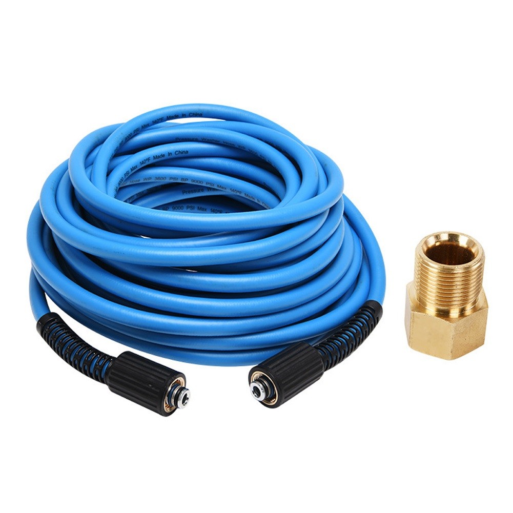 Pressure Washer Extension Hose Designed for Easy Storage and Portability