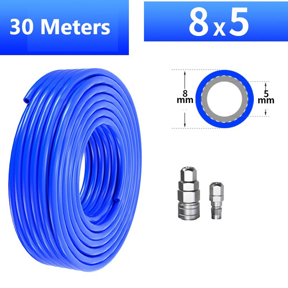 High Pressure 5x8mm Air Hose for Compressor Pump with C Type Connector - Picture 21 of 22